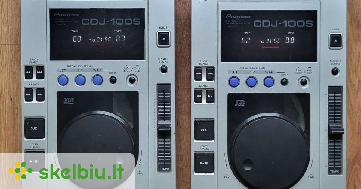 Pioneer CDJ-100S シルバー Pioneer DJ CDJ-100S Professional CD Player silver Compact