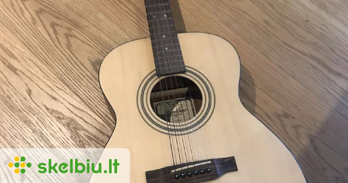 Hohner akustinė gitara - Skelbiu.lt