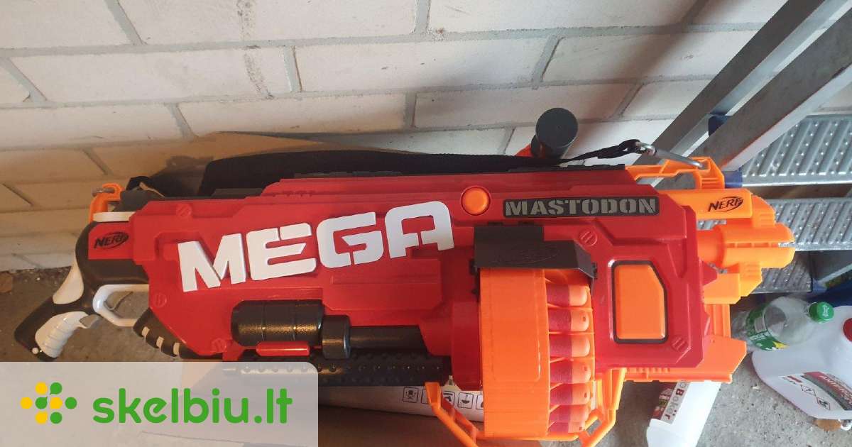 Nerf mega mastodon sales kaina