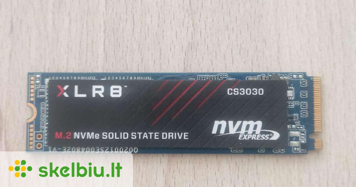 Pny Xlr8 Cs3030 M2 Nvme 250gb Ssd Skelbiult 3425