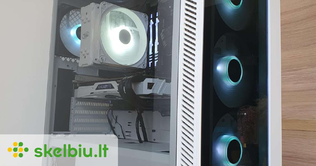 Žaidimų darbo kompiuteris Ryzen 5 3700x Gtx 1080ti - Skelbiu.lt