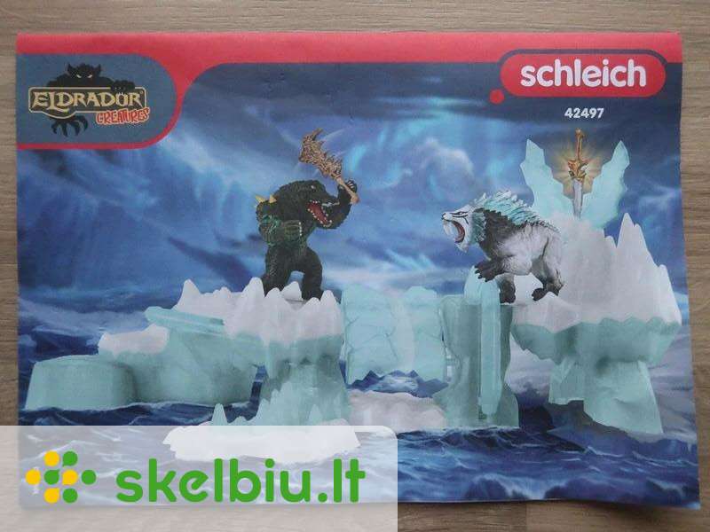 Figurine Figurines et accessores de l'univers ELDRADOR - Attaque de la forteresse de glace SCHLEICH SHL42497