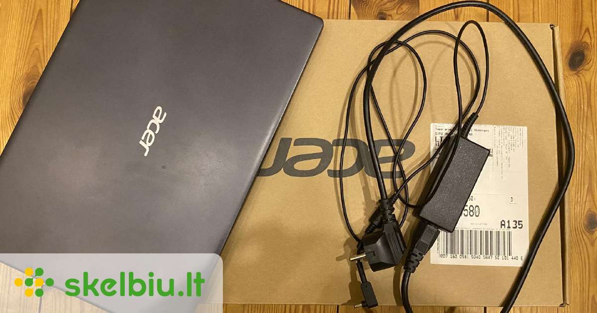 Acer aspire 3 Ryzen 5 256gb - Skelbiu.lt