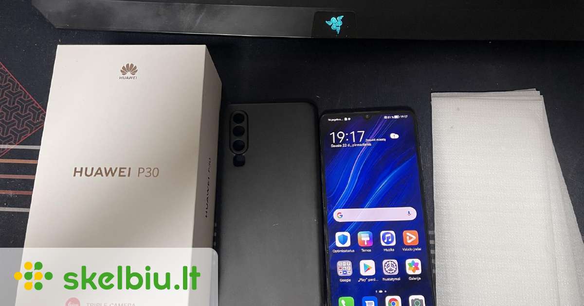 Huawei P30 Pro, 6 GB, 128 GB, Dual-SIM, Breathing Crystal, 245 €