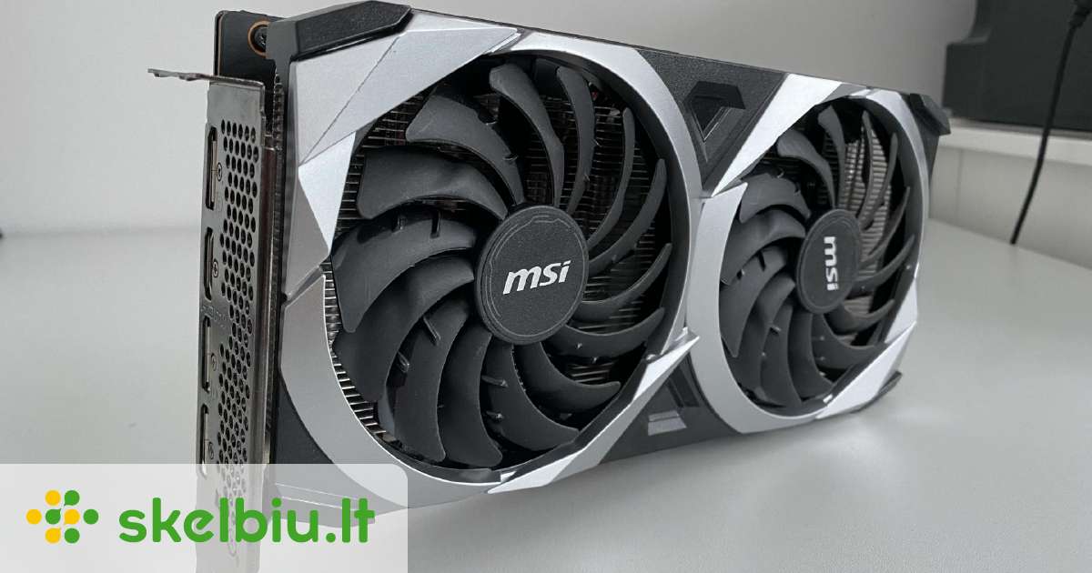 Msi Rx 6600 8gb - Skelbiu.lt