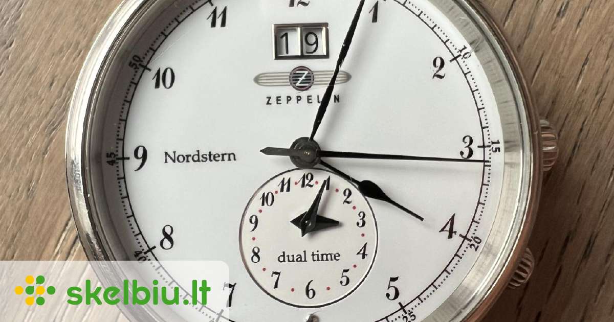 Zeppelin Nordstern Dual Time - Skelbiu.lt