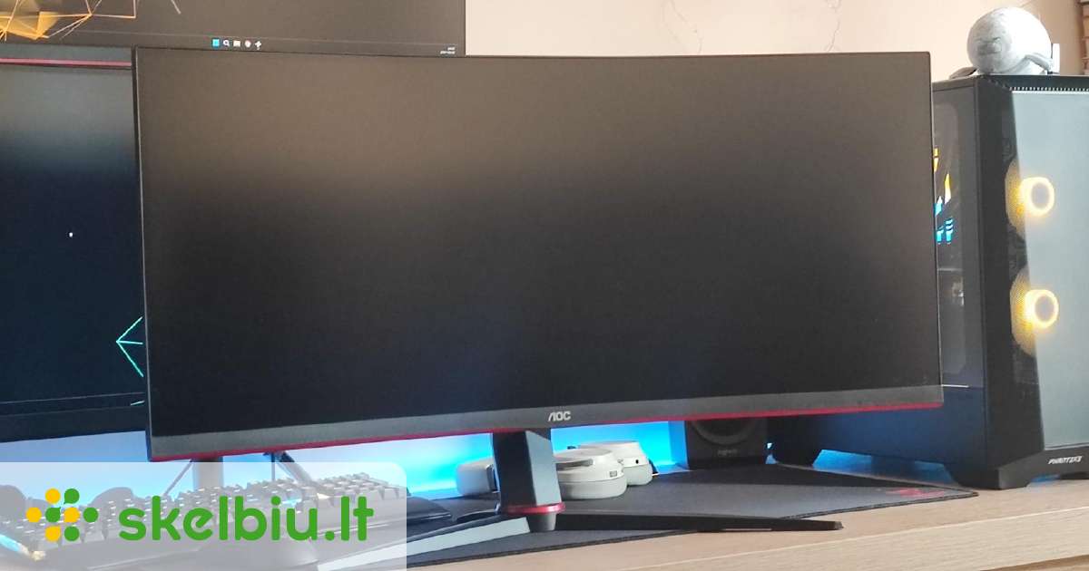Aoc 34" monitorius - Skelbiu.lt