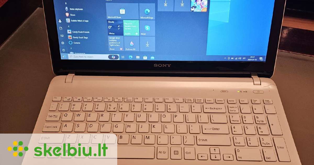 laptop sony vaio skelbimai - Skelbiu.lt