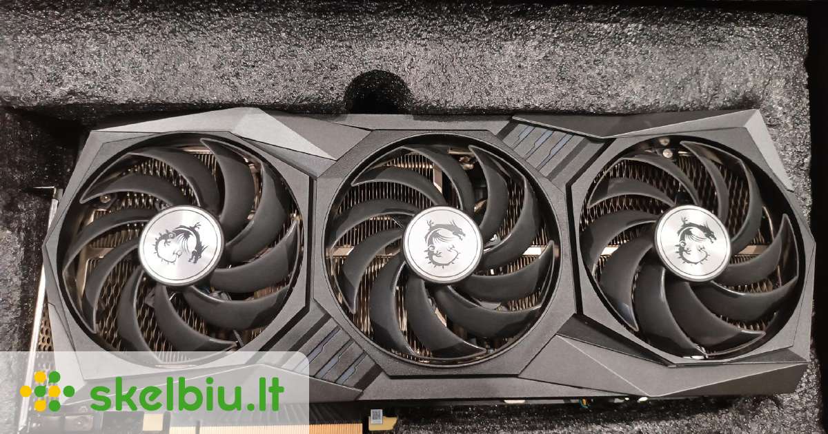 Msi Rtx3700ti - Skelbiu.lt