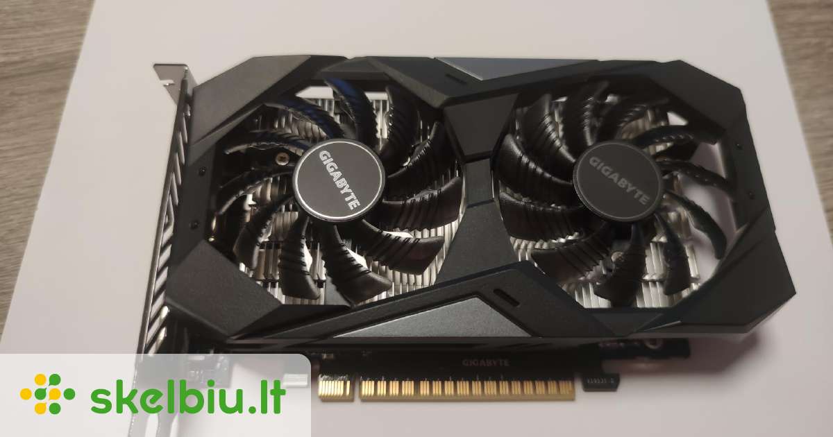 Gigabyte Geforce Gtx 1650 4gb - Skelbiu.lt