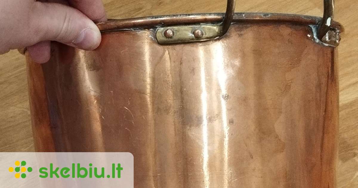 Varinis puodas su rankenėlėmis - Skelbiu.lt