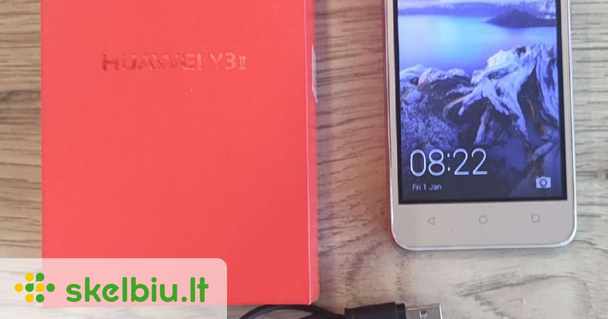 Huawei Y3ii,1gb RAM, 8gb. - Skelbiu.lt