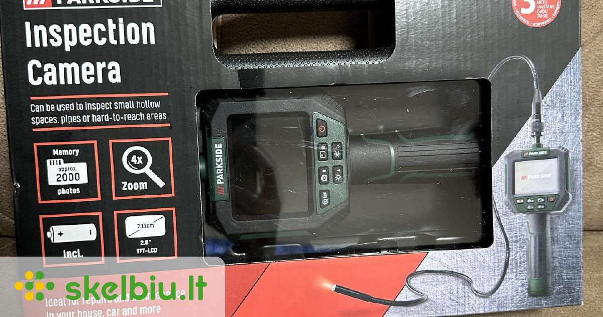 Parkside Inspection Camera Skelbiu.lt