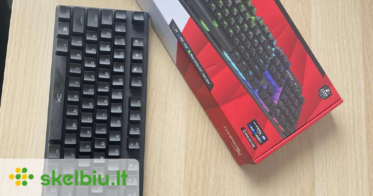 klaviatura hyperx alloy origins skelbimai - Skelbiu.lt