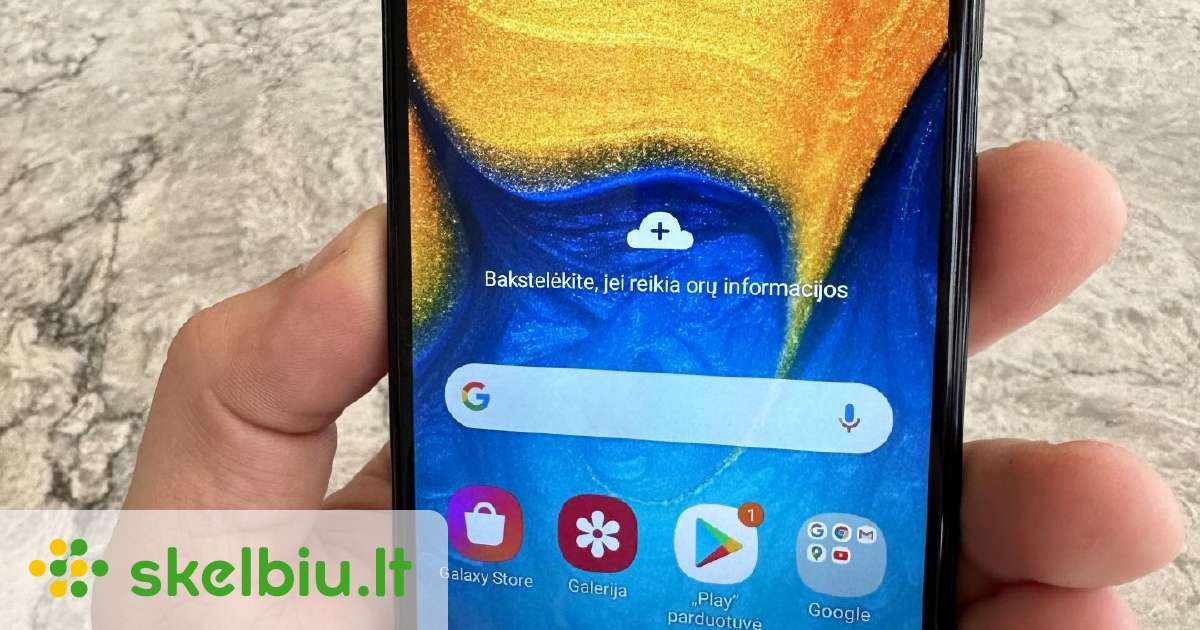 Galaxy A20 galaxy serija (išmanieji) - Skelbiu.lt