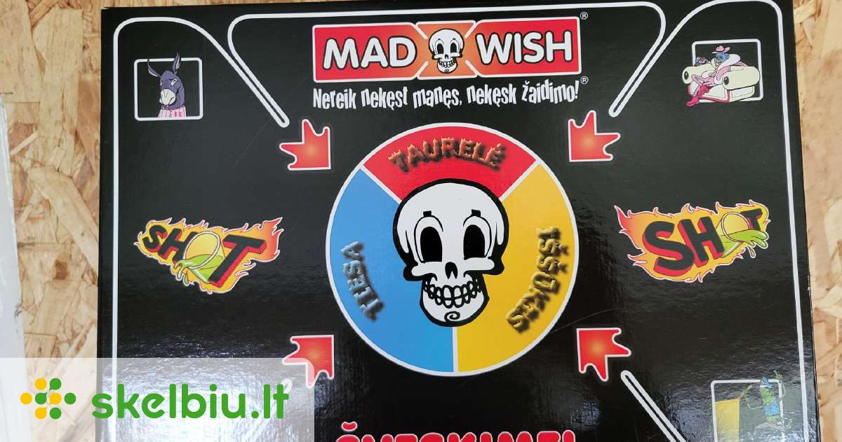 Stalo žaidimas Mad Wish Skelbiu.lt