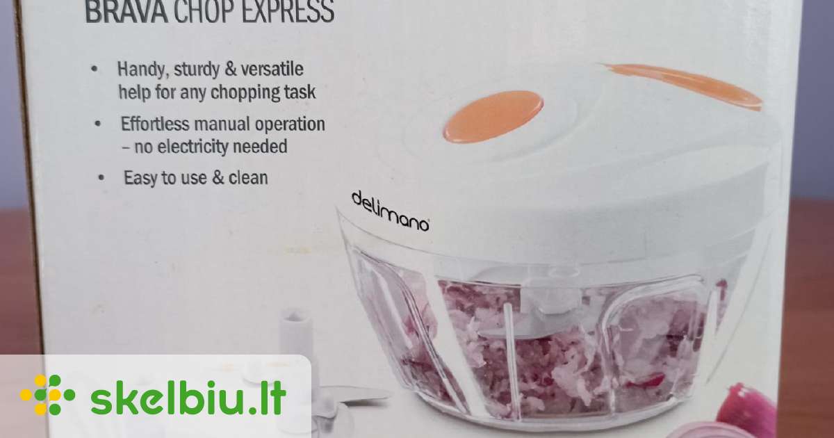 Pjaustyklė Delimano Brava Chop Express Skelbiu.lt