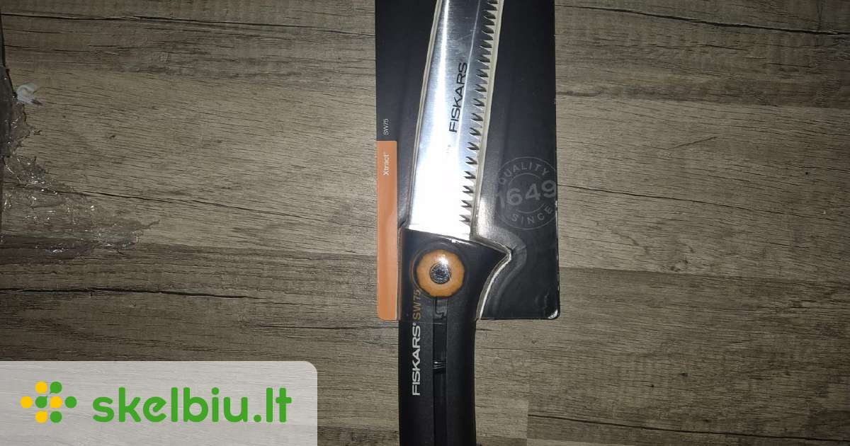 Fiskars Sw75 pjūklas naujas - Skelbiu.lt