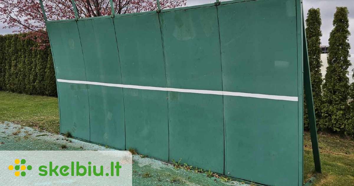 Teniso (skvošo) sienelė - Skelbiu.lt