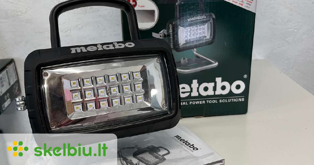 Akumuliatorinis prožektorius - Skelbiu.lt