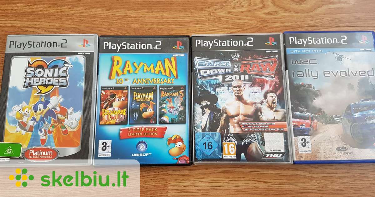 Sony Playstation 2 originalus žaidimai, priedai Skelbiu.lt