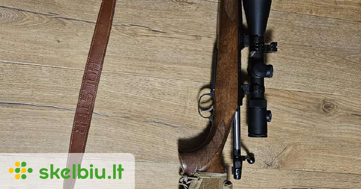 Parduodamas ginklas Cz550 su optika - Skelbiu.lt