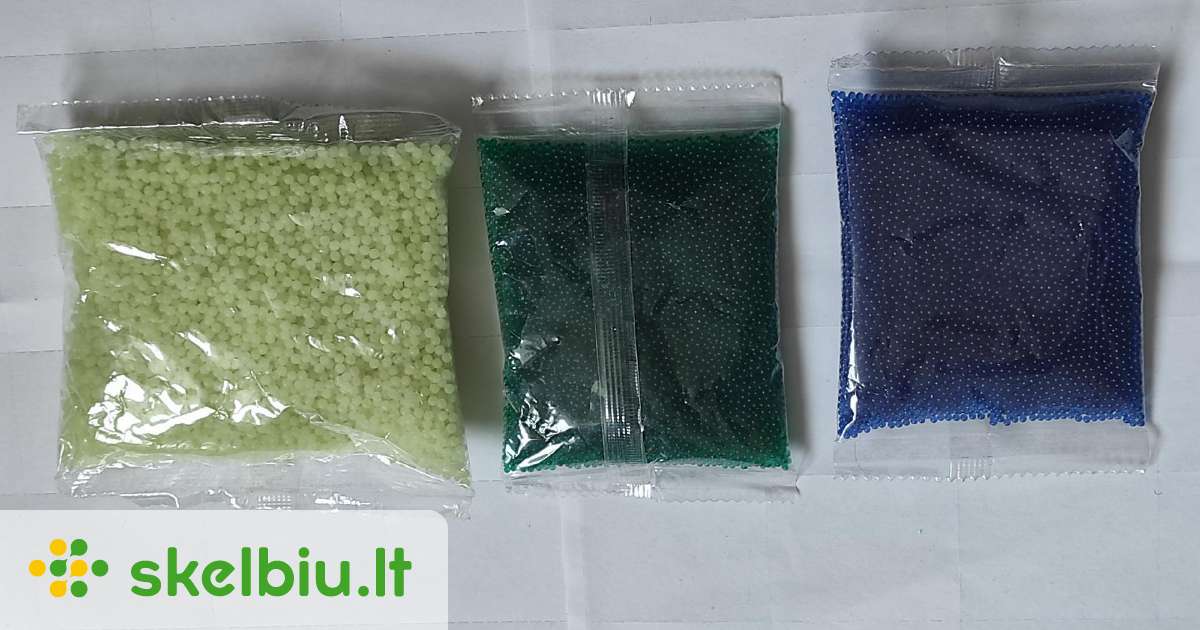 Gel blaster kulkos orbiai gelio rutuliukai - Skelbiu.lt