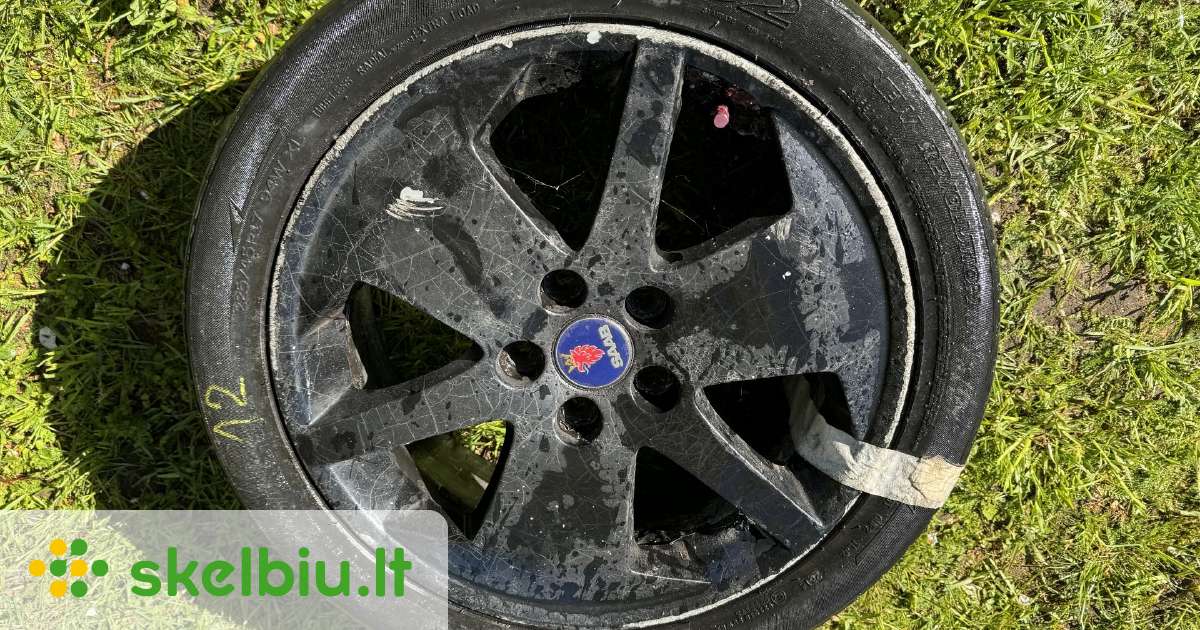 Saab R17 Saab 95 r17 Lietas Ratas 5392287 - Skelbiu.lt