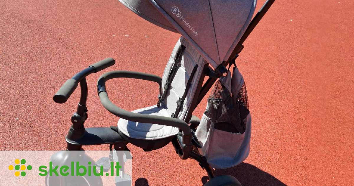 Carrinho de Bebé KINDERKRAFT Nea Platinum Grey (2 em 1 Carrinho de Bebé KINDERKRAFT Nea Platinum Grey (2 em 1