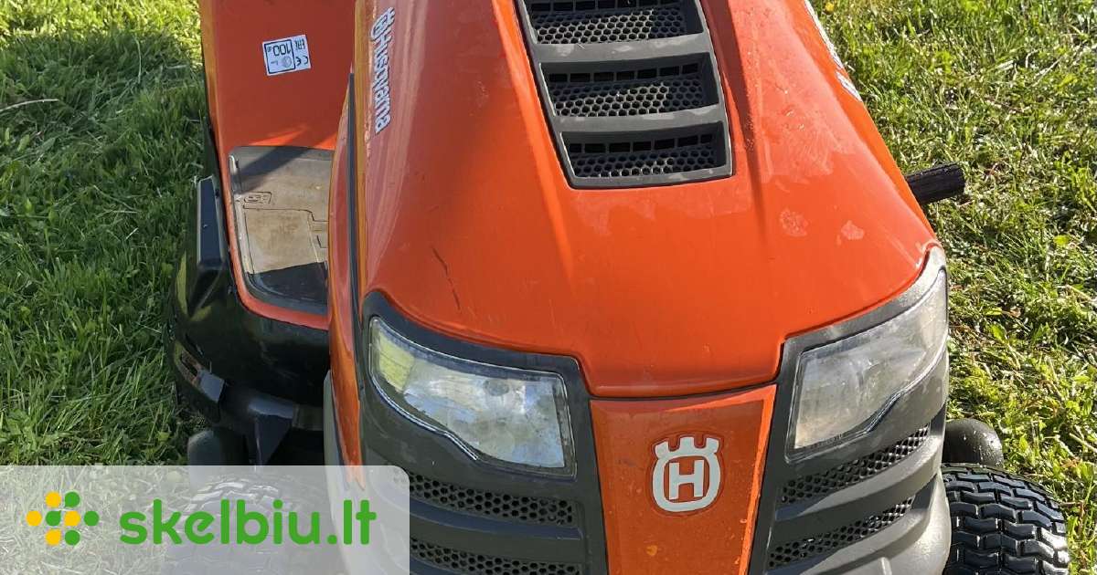 Husqvarna Keilriemenmäher Mähwerk Klingen SECURA Mähwerkriemen Kompatibel Mit Husqvarna | Bis 2018 | CT 126 | CTH 173 | GT200 | TC38 | YT150 | SRD17530 Keilriemen Rasentraktor Husqvarna Tc 138 Ersatzteilliste