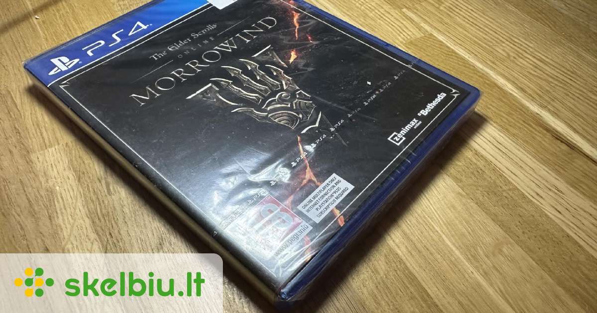 The Elder Scrolls Morrowind Ps4 - Skelbiu.lt