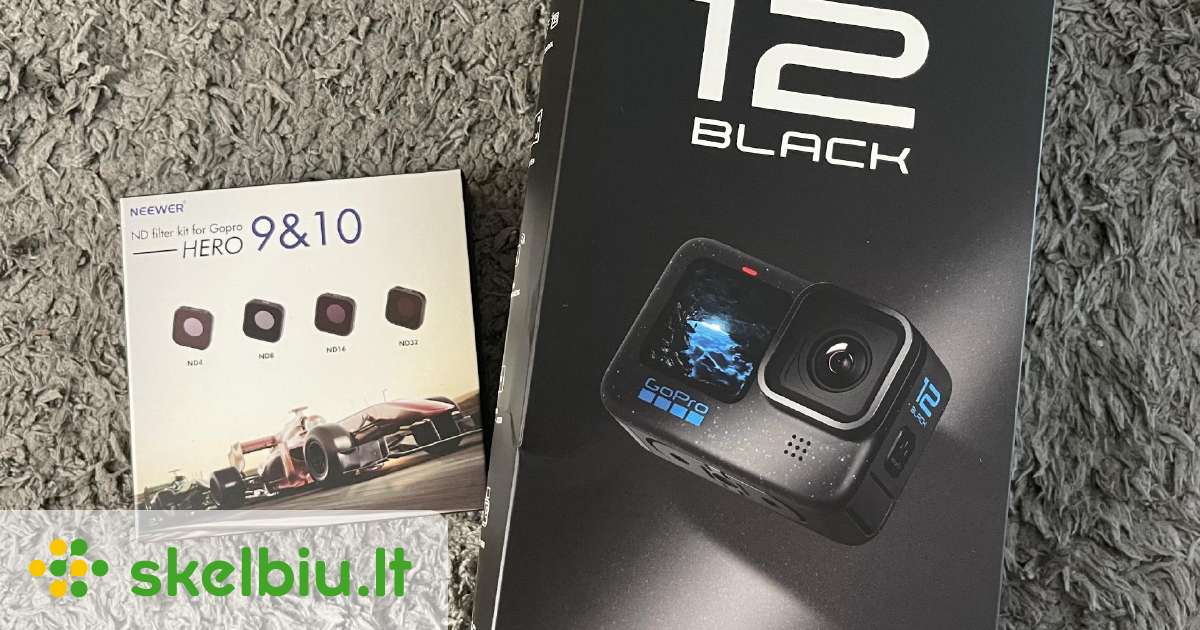 Nauja Gopro Hero Black Skelbiu Lt