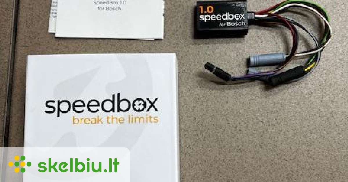 Der SpeedBox 1.1 Tuning Chip für Bosch Smart System E-Bikes ist