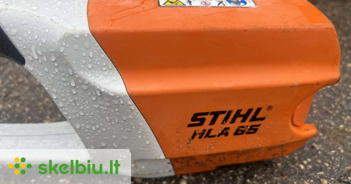 Stihl Hla 65 - Skelbiu.lt