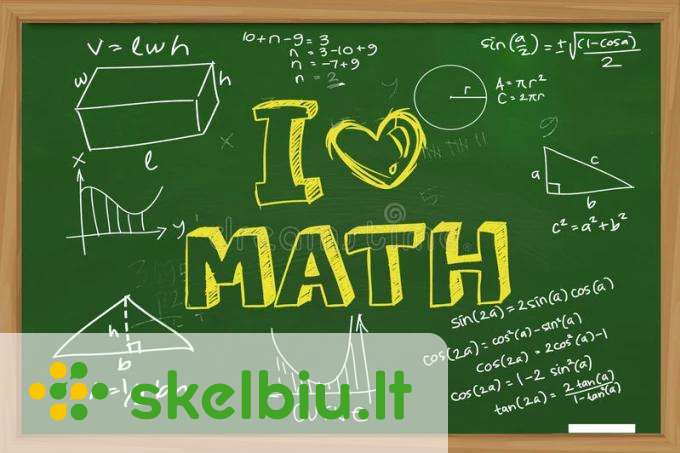 Matematikos Korepetitorius 5-10 Klasių Mokiniams - Skelbiu.lt