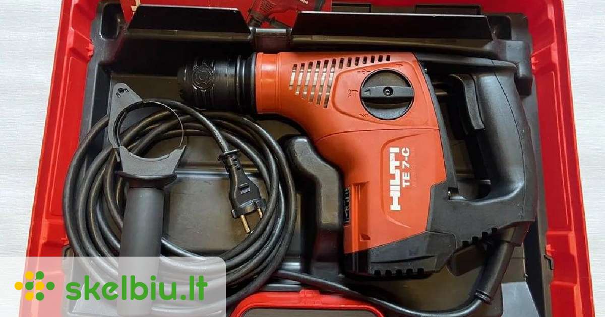 Perforateur / Burineur HILTI TE 7-C - Bricolage