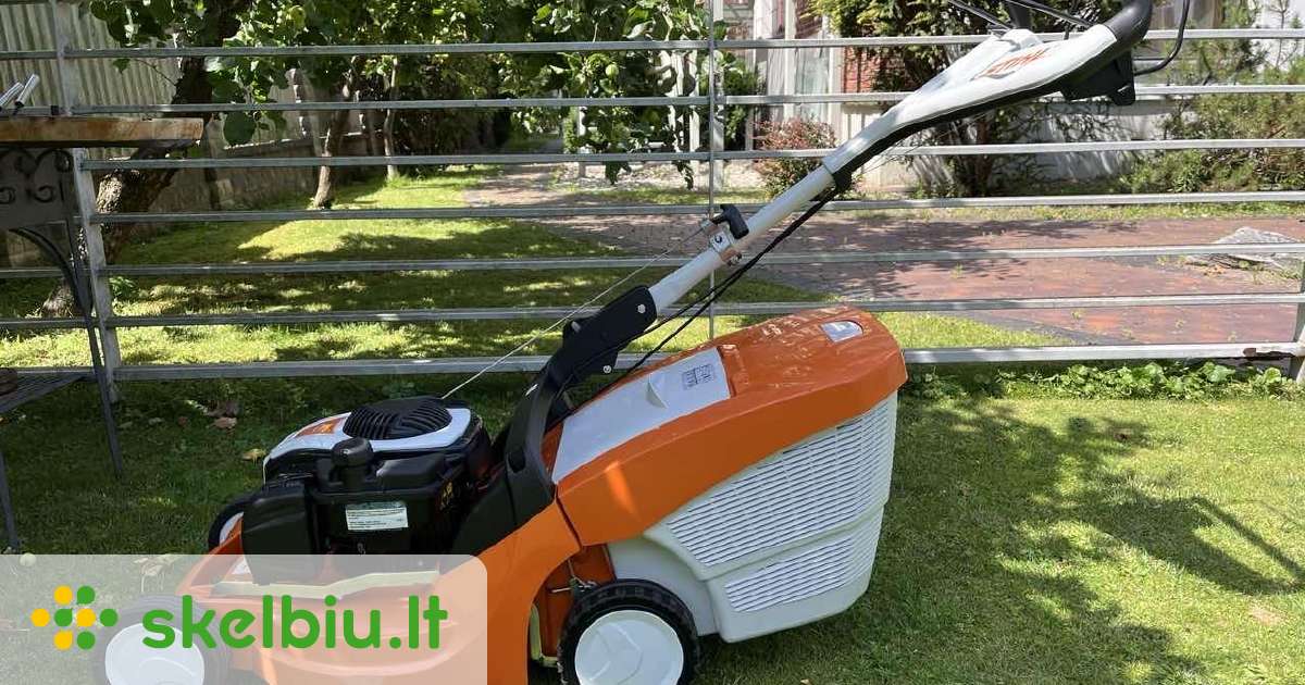 Stihl rm 448 tc žoliapjove Skelbiu.lt