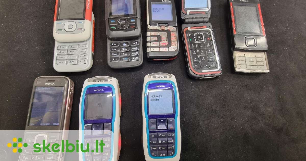 Nokia 3220 7620 7270 5300 5200 - Skelbiu.lt