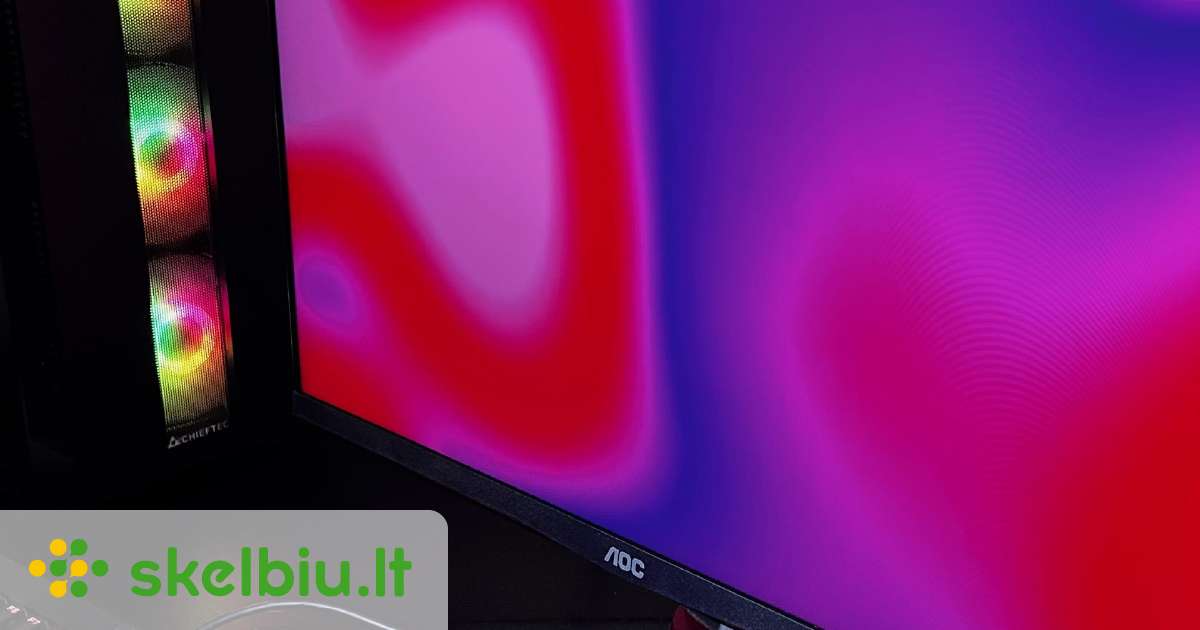 Aoc 144hz 24'' Monitorius - Skelbiu.lt