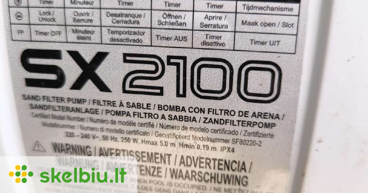 Smelio filtras intex - Sf80220-2 - Skelbiu.lt