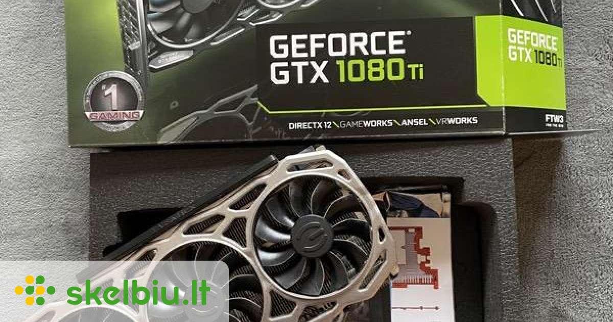 geforce gtx 1080 skelbimai - Skelbiu.lt