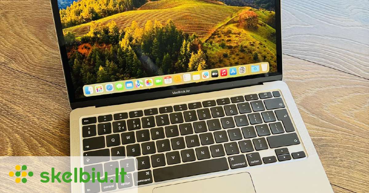 MacBook air m1 16/512gb su garantija - Skelbiu.lt