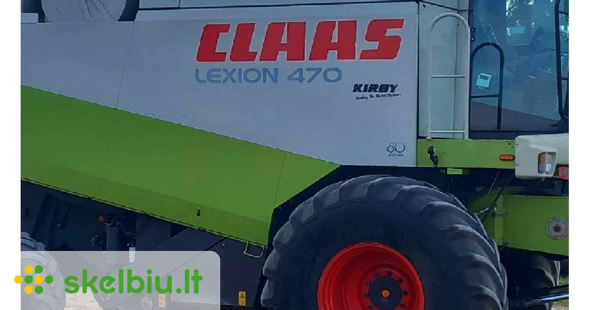 Parduodu kombaina Claas Lexion 470 Rotorius. 2003m - Skelbiu.lt
