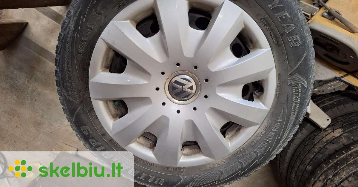 Vw R15 ratlankiai su padangomis - Skelbiu.lt