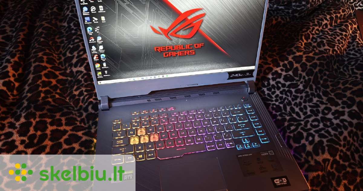 Asus Rog Strix G15 G512lv - Skelbiu.lt