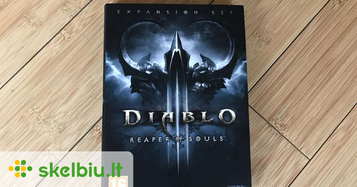 Diablo Iii Reaper Of Souls Pc I Pl Timo Paketas Skelbiu Lt