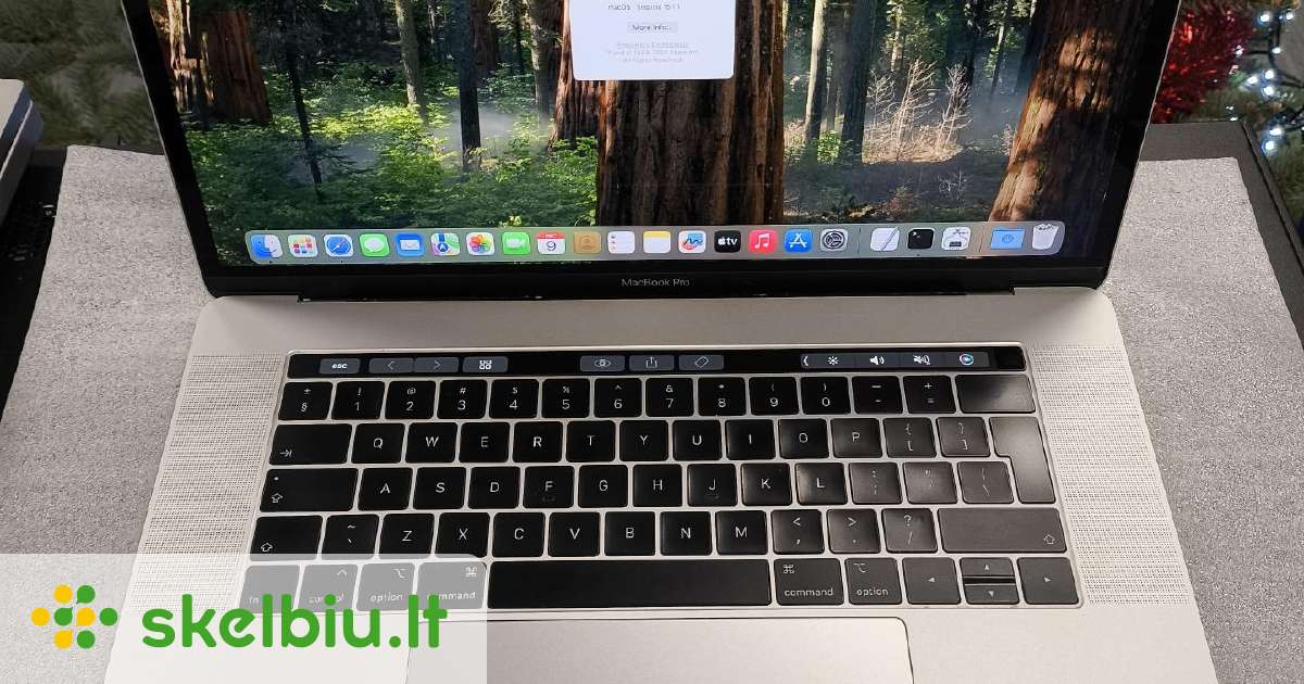 macbook pro 15 i7 2018 skelbimai - Skelbiu.lt