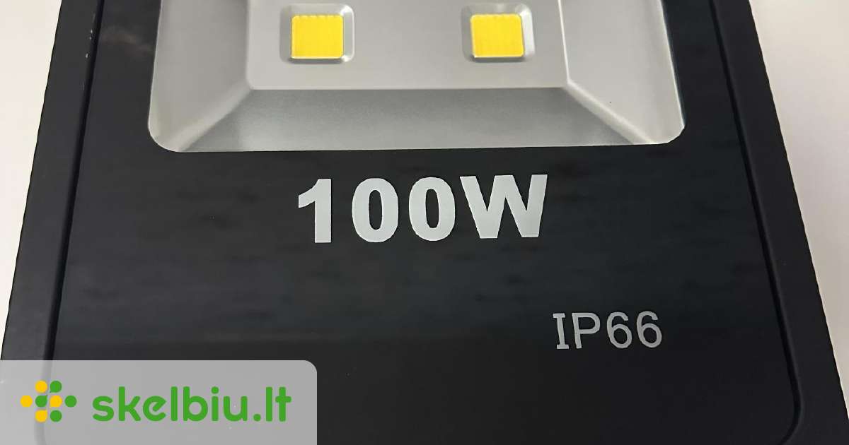 Lauko LED šviestuvas 100w - Skelbiu.lt