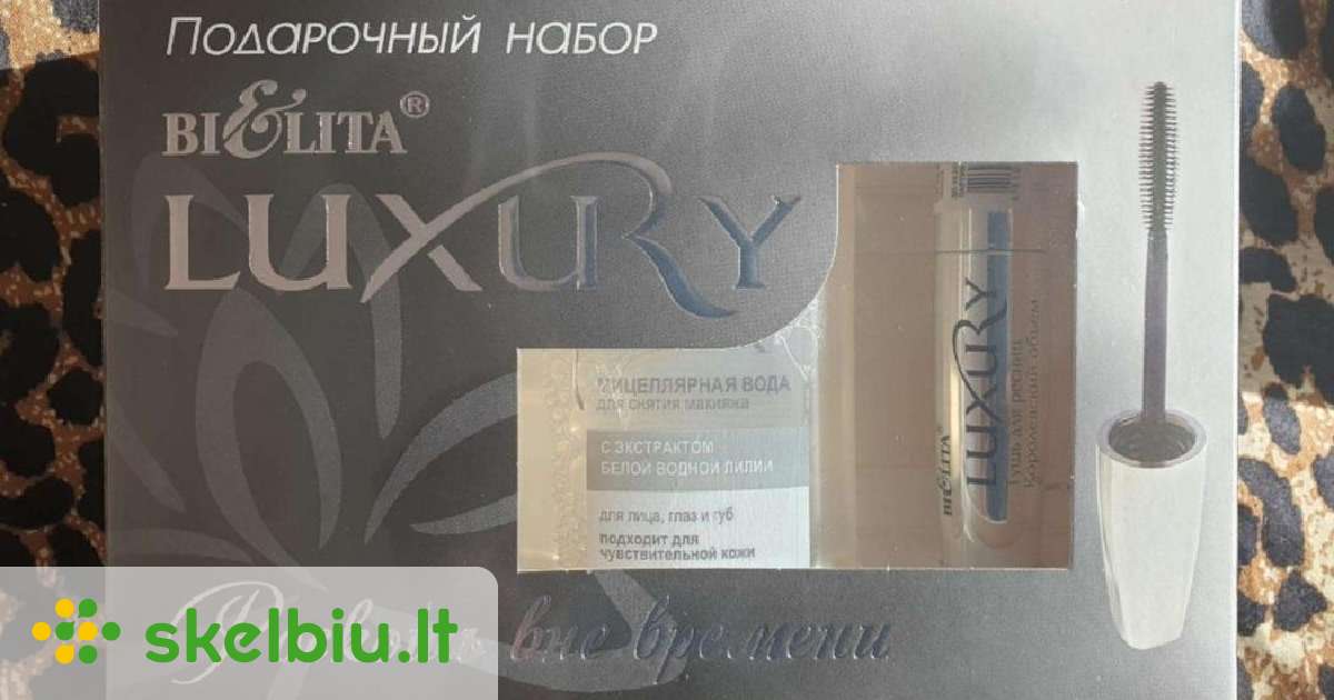 Luxury Bielita Blakstienu Tušas+miceinis Vando - Skelbiu.lt