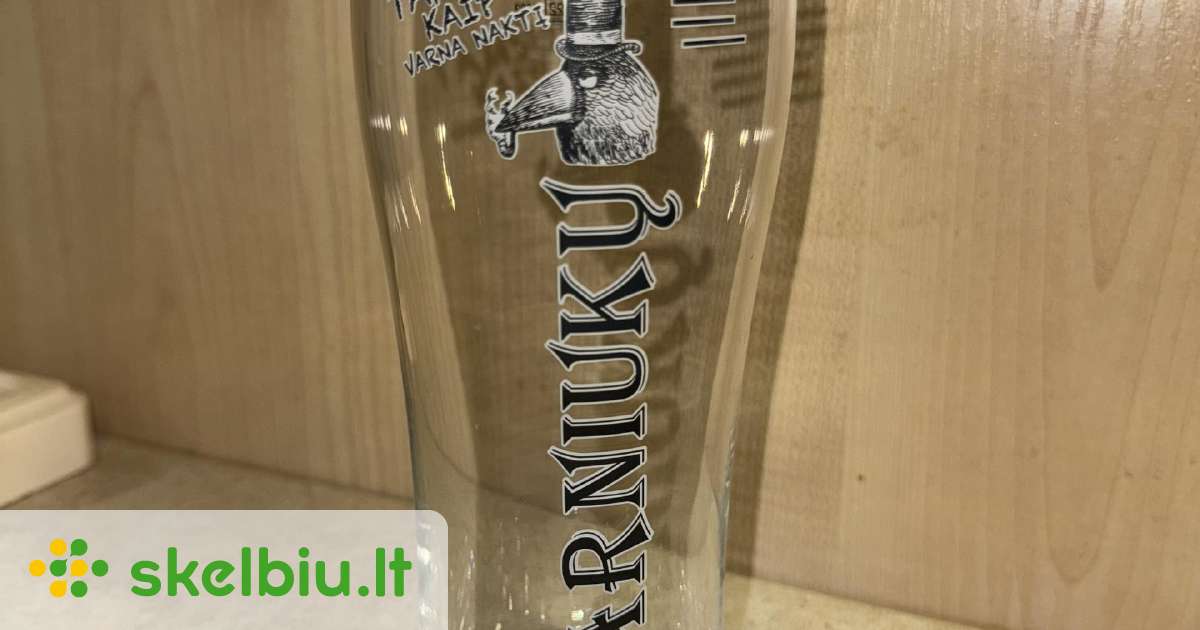 Varniuku alaus bokalas - Skelbiu.lt